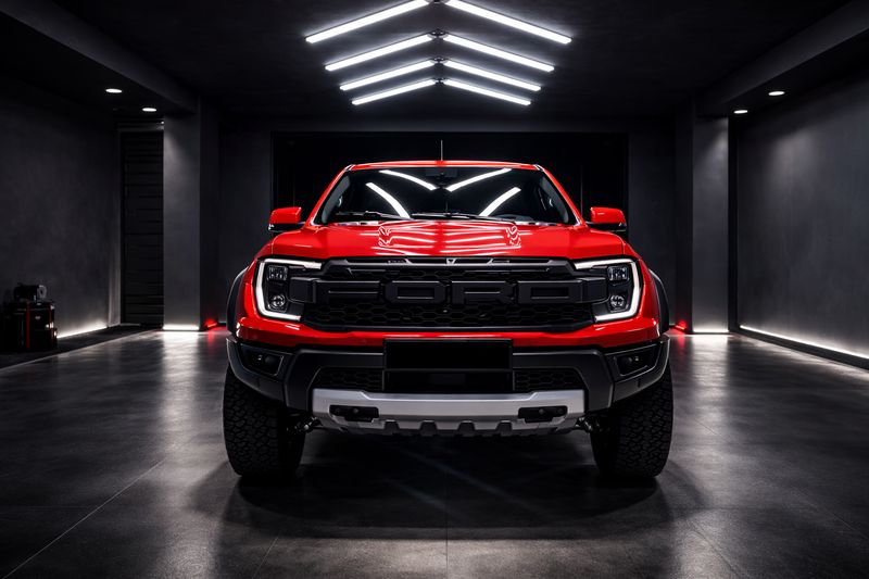 Effet hydrophobe de la céramique ProtectX sur Ford — Résultat Céramique