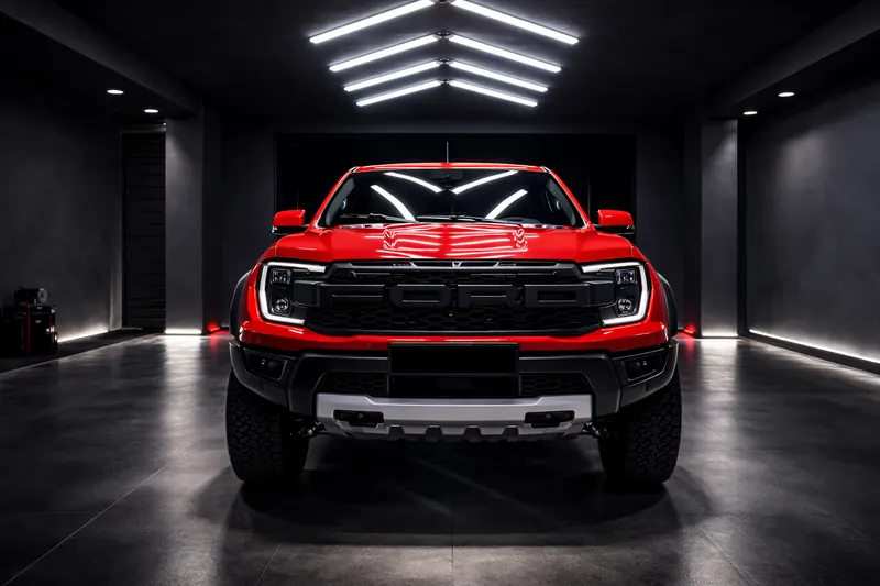 Effet hydrophobe de la céramique ProtectX sur Ford — Résultat Céramique