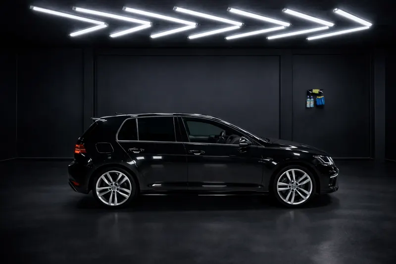 Nettoyage et décontamination ferreuse sur jantes Golf GTI — ProtectX